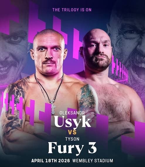 Tyson Fury – Oleksandr Usyk Maçı Nisan 2026’da Wembley’de Yapılacak
